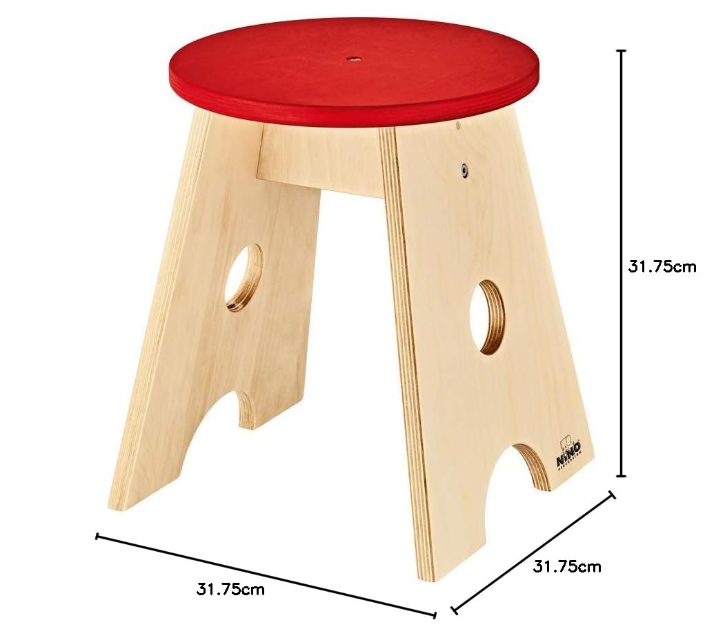 Nino Percussion Class Room Nino959 - Sgabello per cajon, 8 pezzi