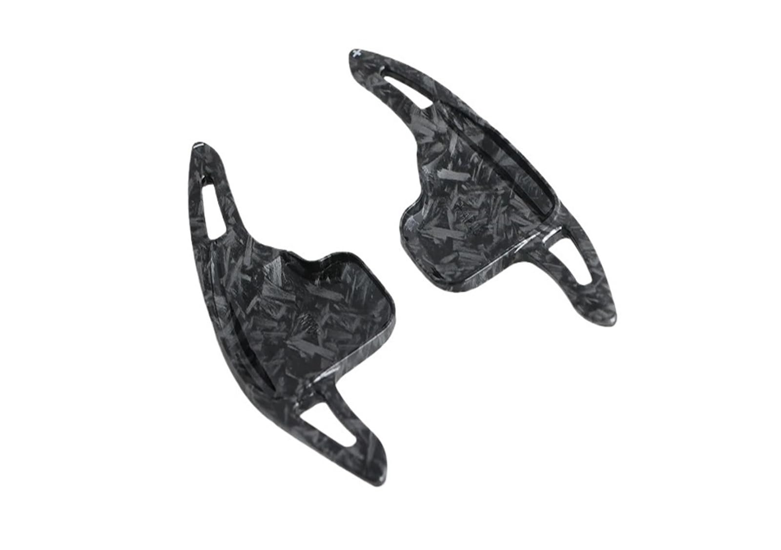 Xxiucj Car Paddle Shifter Extensions for BMW for F01 F06 F07 for F10 F15 F16 for F20 F22 for F45 for F30 F34 F36 Auto Steering Wheel Rear Shift Paddle(Forging)