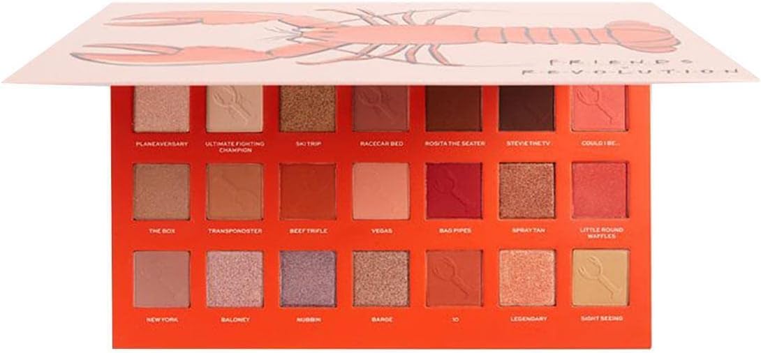 Makeup Revolution X Friends He’s Her Lobster Eyeshadow Palette