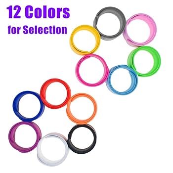 Amazon.com: TopTie 24 Pcs Black Silicone Slap Bracelets