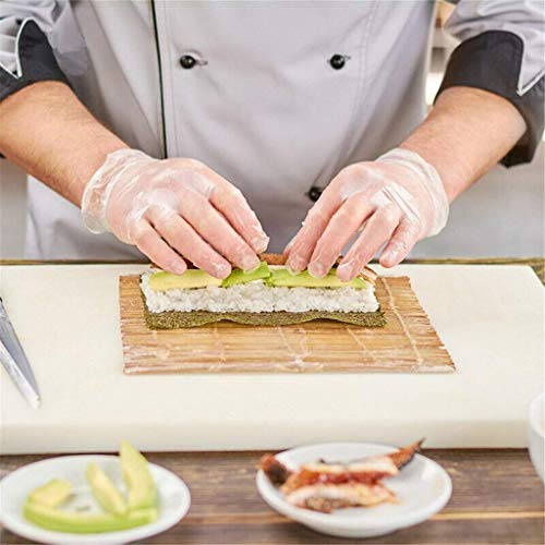 image for Zervatek 100Pcs Disposable Gloves Safety Protective Gloves Rubber Thic