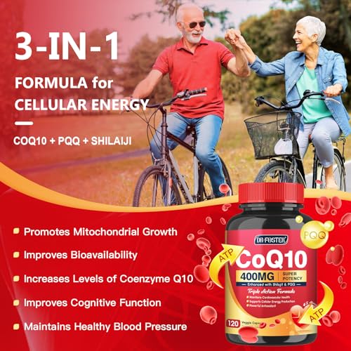 DRFOSTER CoQ10 with PQQ and Shilajit