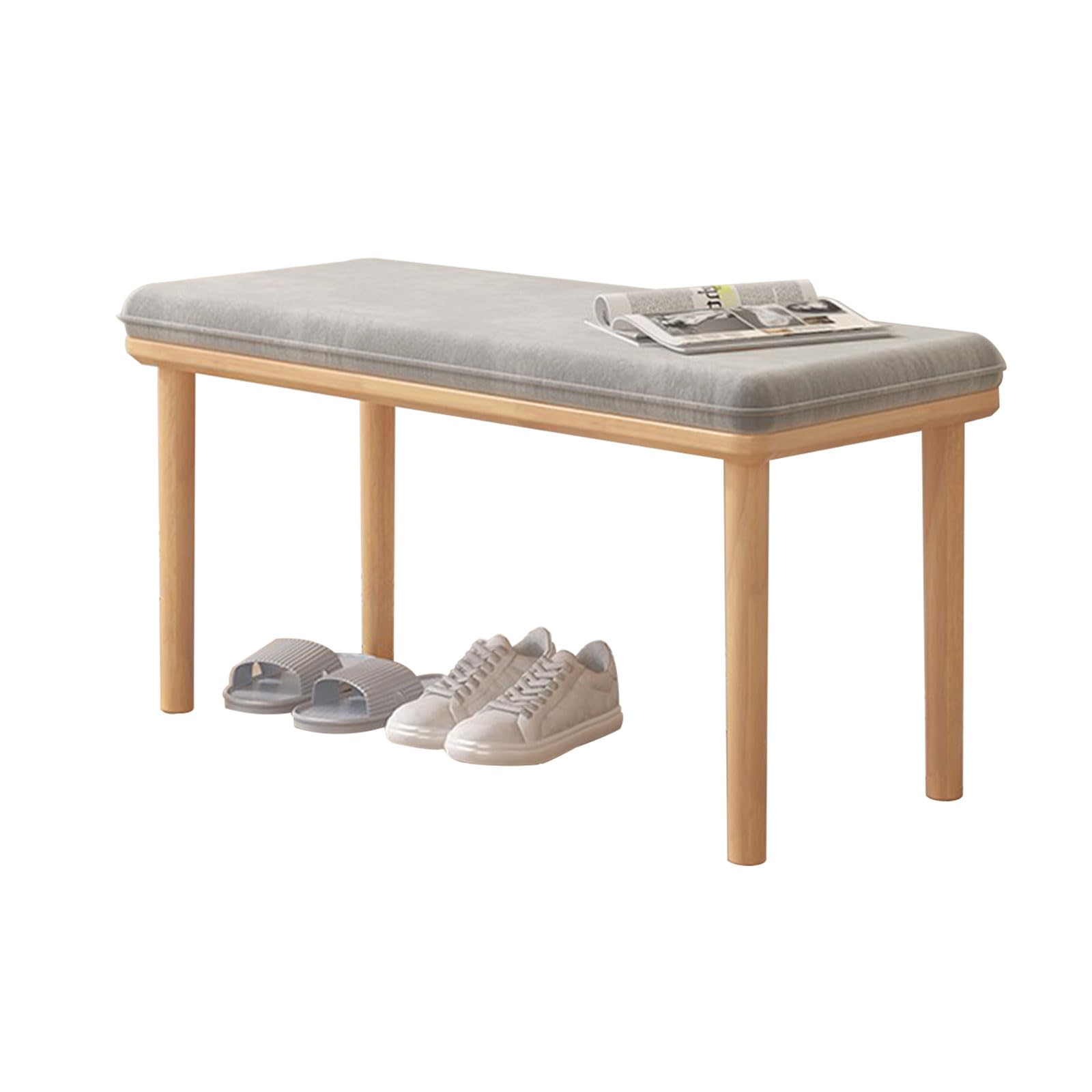 Tabouret à langer gris idéal pour sublimer l'entrée de votre maison