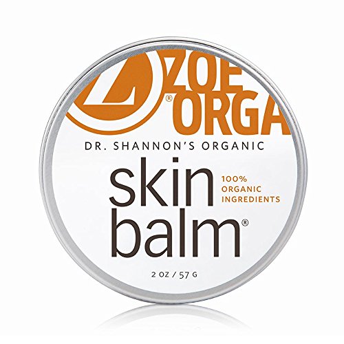 Zoe Organics - Dr. Shannon's Organic Skin Balm, Supports Skin Woes from Chapped Cheeks to Eczema, Restoring Aging and Scarred Skin, Safe for All Skin Types and Ages (2 Ounces)