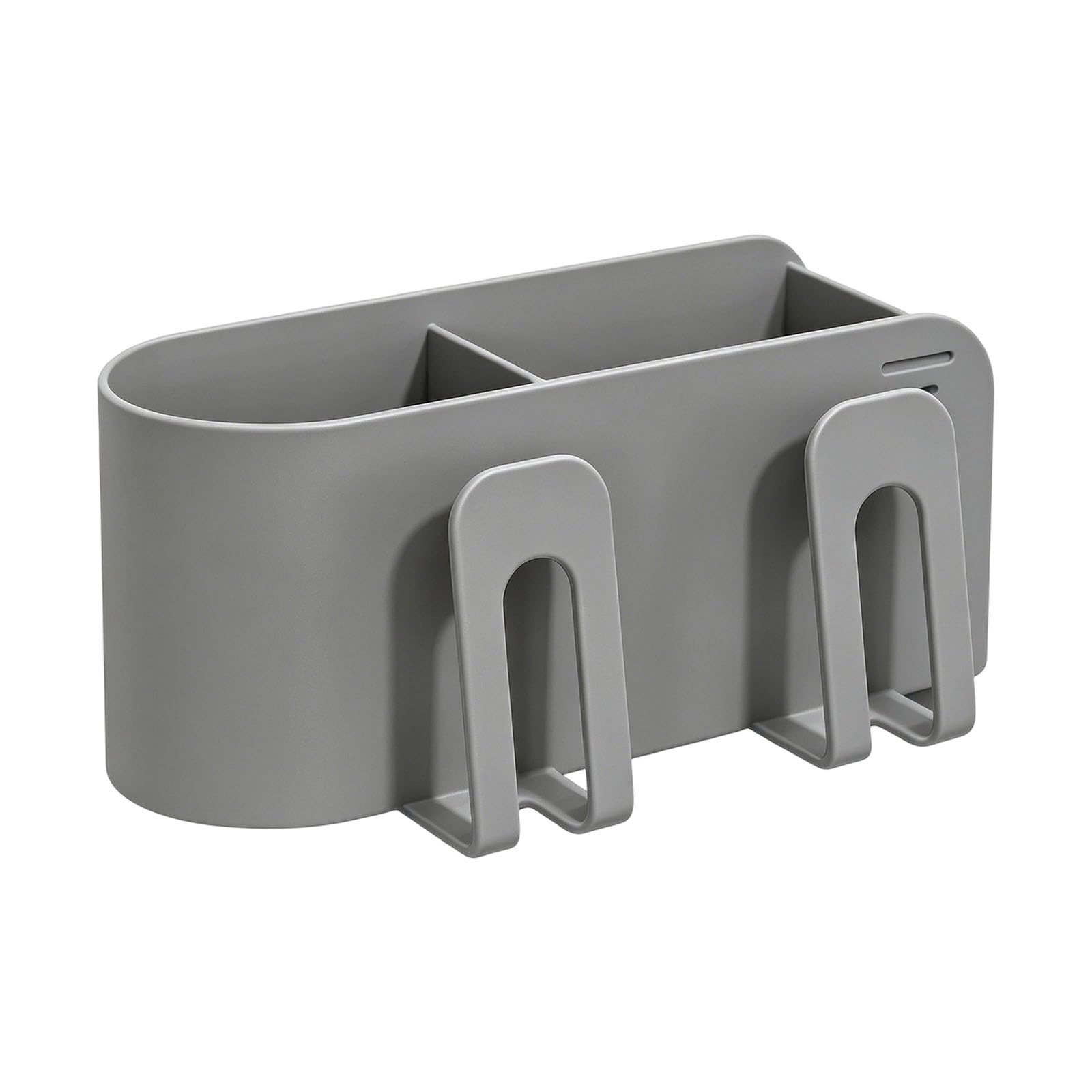 Shntig Sturdy Space Aluminum Toothbrush Holder with Strong Magnet Without Adhesive Required for Mounting Rustproof Shower Organizer Toothbrush Holder