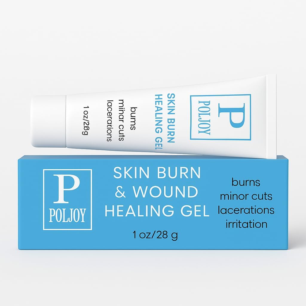 Skin Burns Botanical Gel – Herbal Remedy Repair – Scar Care Promotes Recovery – Fast Relief – Burns – Sunburns Aid – Cuts – Itching -Scrapes & Wounds