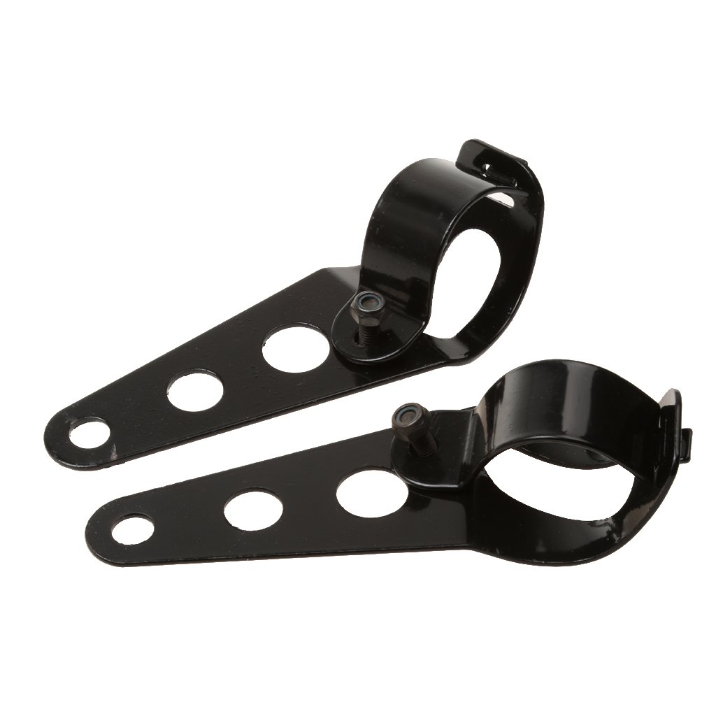 Magideal Motorcycle 31mm-43mm Headlight Mount Bracket Fork Ear Chopper Cafe Racer-image-27