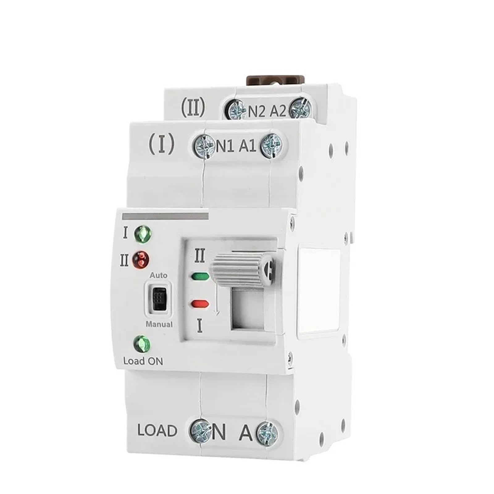 1 pz G2R ATS 110V 220V PC Interruttore di trasferimento automatico a doppia alimentazione 25A 40A 63A Interruttore di trasferimento di potenza domestica 50/60Hz(220V,G2R 2P 25A)