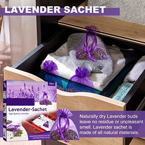 10 Sachets de Lavanda Aromatizante Larga Duración miniatura 2