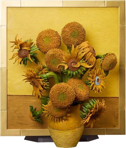 フリーイング[FREEing] figma テーブル美術館 ゴッホ作ひまわり ノンスケール プラスチック製 塗装済み可動フィギュア