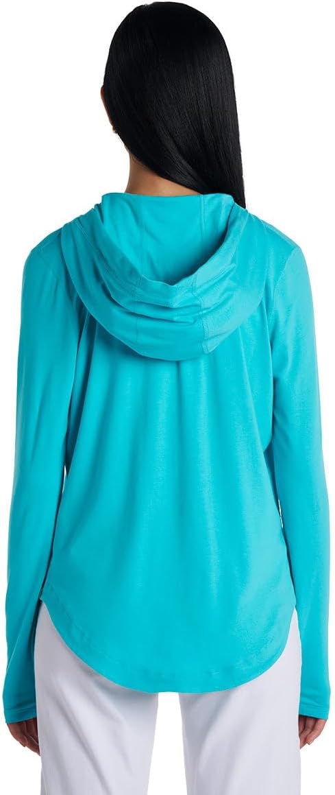 Coolibar Women's Zip-Up Hoodie - UPF 50+ Sun Protection - LumaLeo