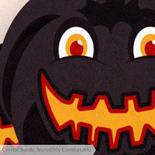 Tapis de sol circulaire Halloween antidérapant pour entrée propre - 7