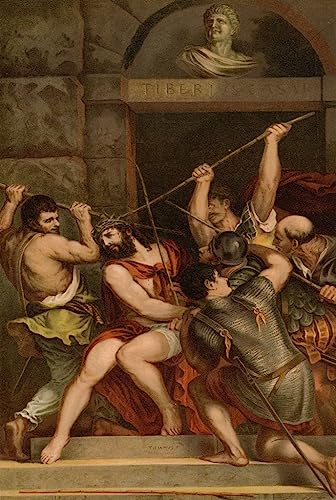 Peinture sur Toile le Couronnement d'épines Tiziano Vecelli pour Chambre 60x90cm