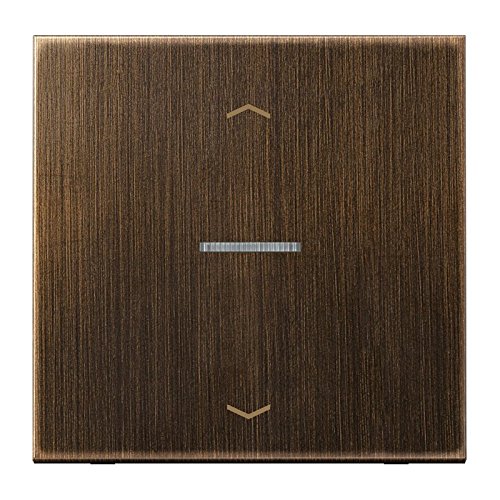 Preisvergleich Produktbild Jung eNet Jalousie-Taste LS900 / Aluminium anthrazit, Messing antik