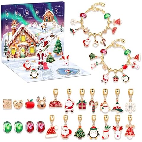 2024 Christmas Jewellery Advent Calendar with Bracelets Cover