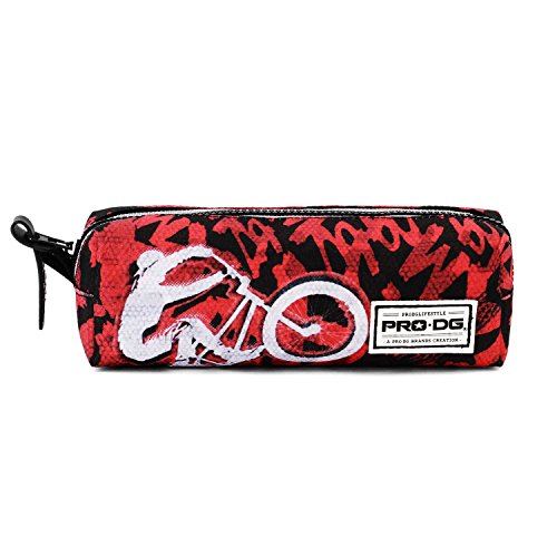 PRODG Backflip-Square HS Pencil Case, Red, 21 x 7 cm - Image 2