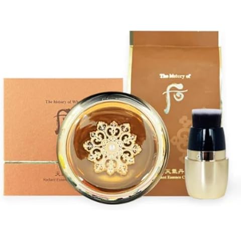 The History Of Whoo Radiant Essence UV Protection No.23 Cushion 1 Refil 15g/0.52 oz x 2 Cover