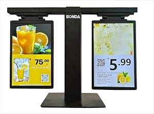 SONDA Elektronisches Preisschild mit Doppel-Display