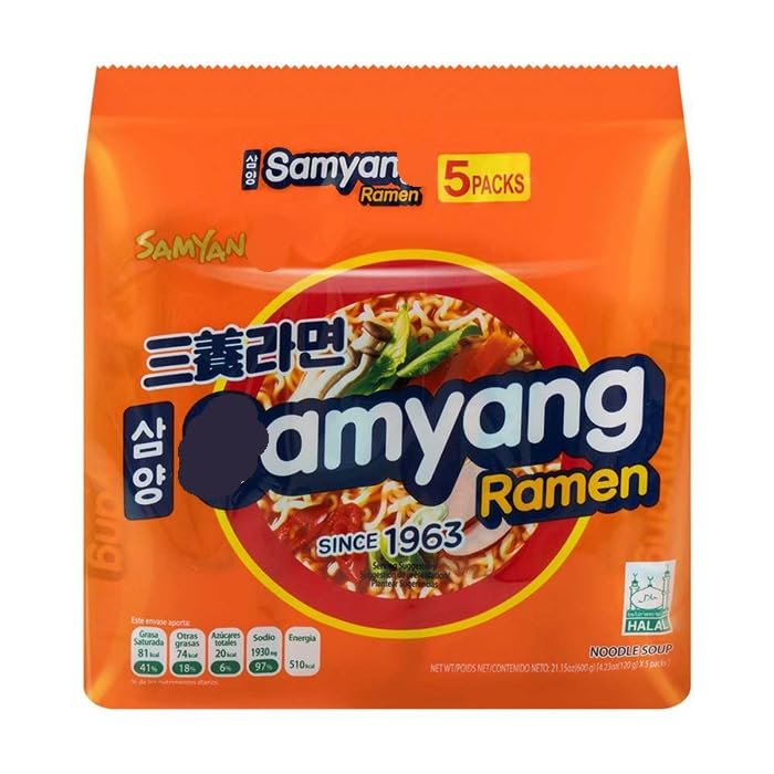 YIJIA | Saborea el auténtico Ramen Original - Sopa de fideos (Pack 5 x 120g)