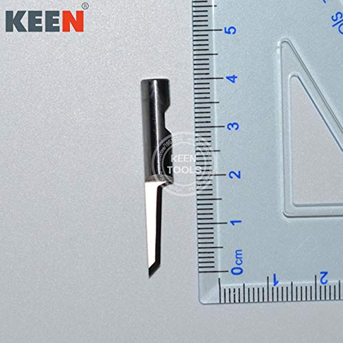 Knifemaking BL124 Drop Point Damascus Blade, Grey