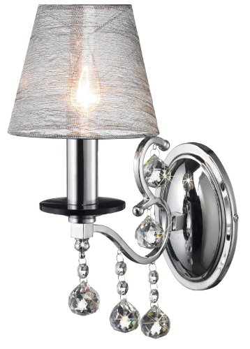 Preisvergleich Produktbild Markslöjd Wandleuchte, Metall, E14, silber, 0 x 25 x 34 cm