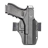 Glock 20/21 OWB Holster - USA Made - Fits Glock 20, 21 (Gen 3, 4, 5) - Total Eclipse OWB Holster - Outside Waistband Carry (Ambidextrous) - by Blade-Tech Holsters