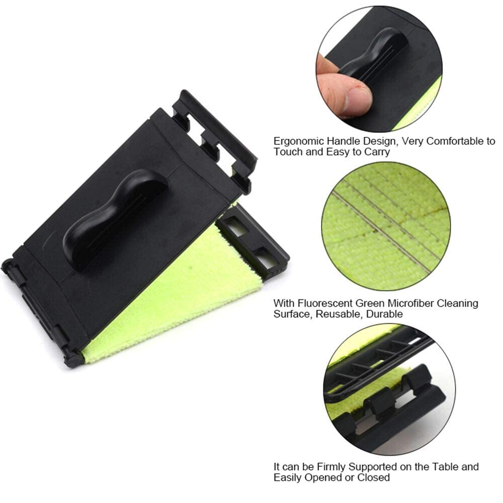 MAKABEE Guitar String Cleaner Clean Fretboard Cloth Tool Scrubber for Cleaning Maintenance Care Kit for Violin/Bass/Ukulele/Electric Guitars and Other Musical Instrument 2 Pack - Image 4 thumbnail