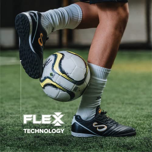 Senda Ushuaia Academy Turf Shoes, Men's Size 9 / Women's Size 10, Black #TOP4