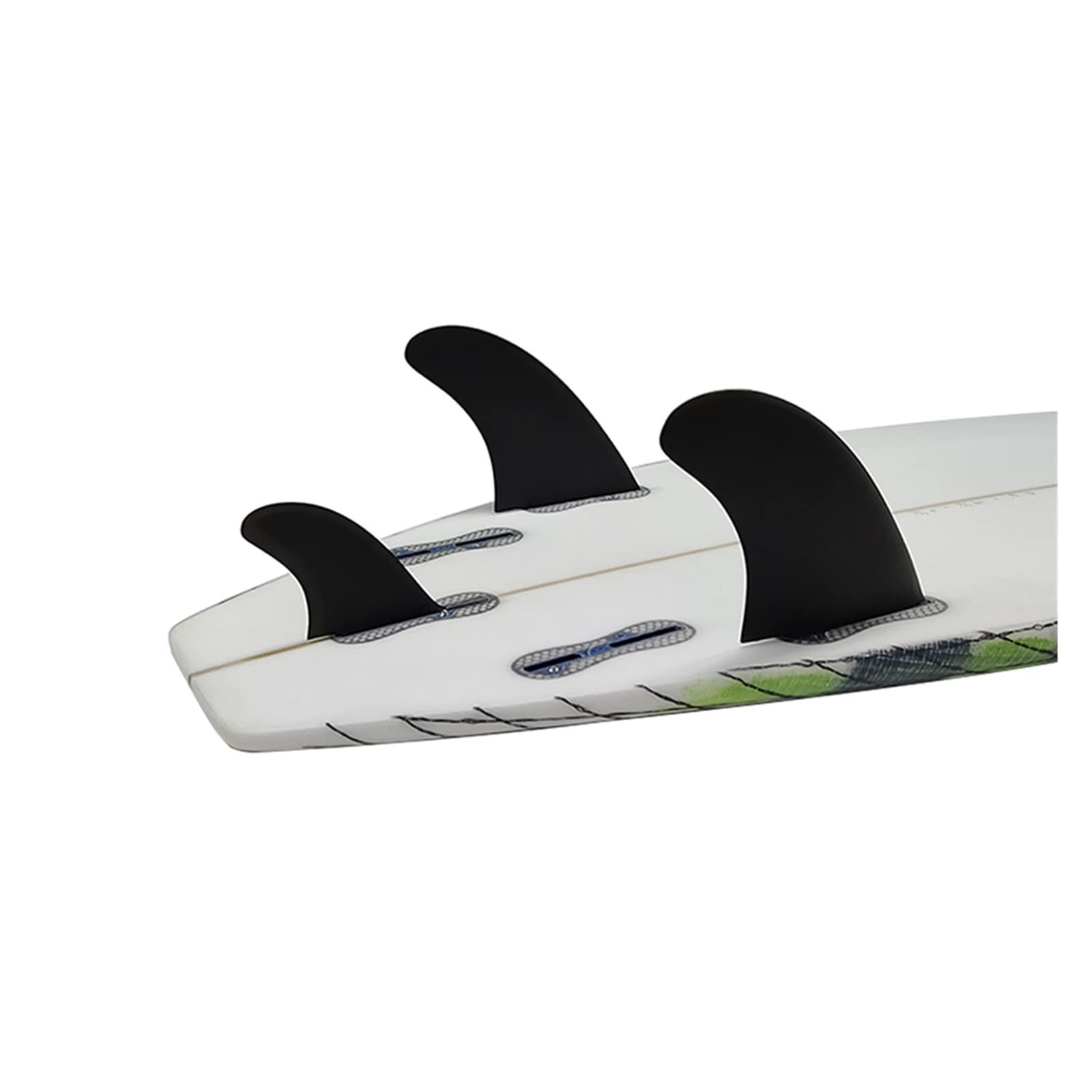 2 Aletas Estabilizador de Aletas gemelas Aletas de Tabla de Surf dethuster 3 uds./4 uds. Un Conjunto de Aletas de Surf de Nido de Abeja con núcleo de Rendimiento MR Set para Tablas de Surf