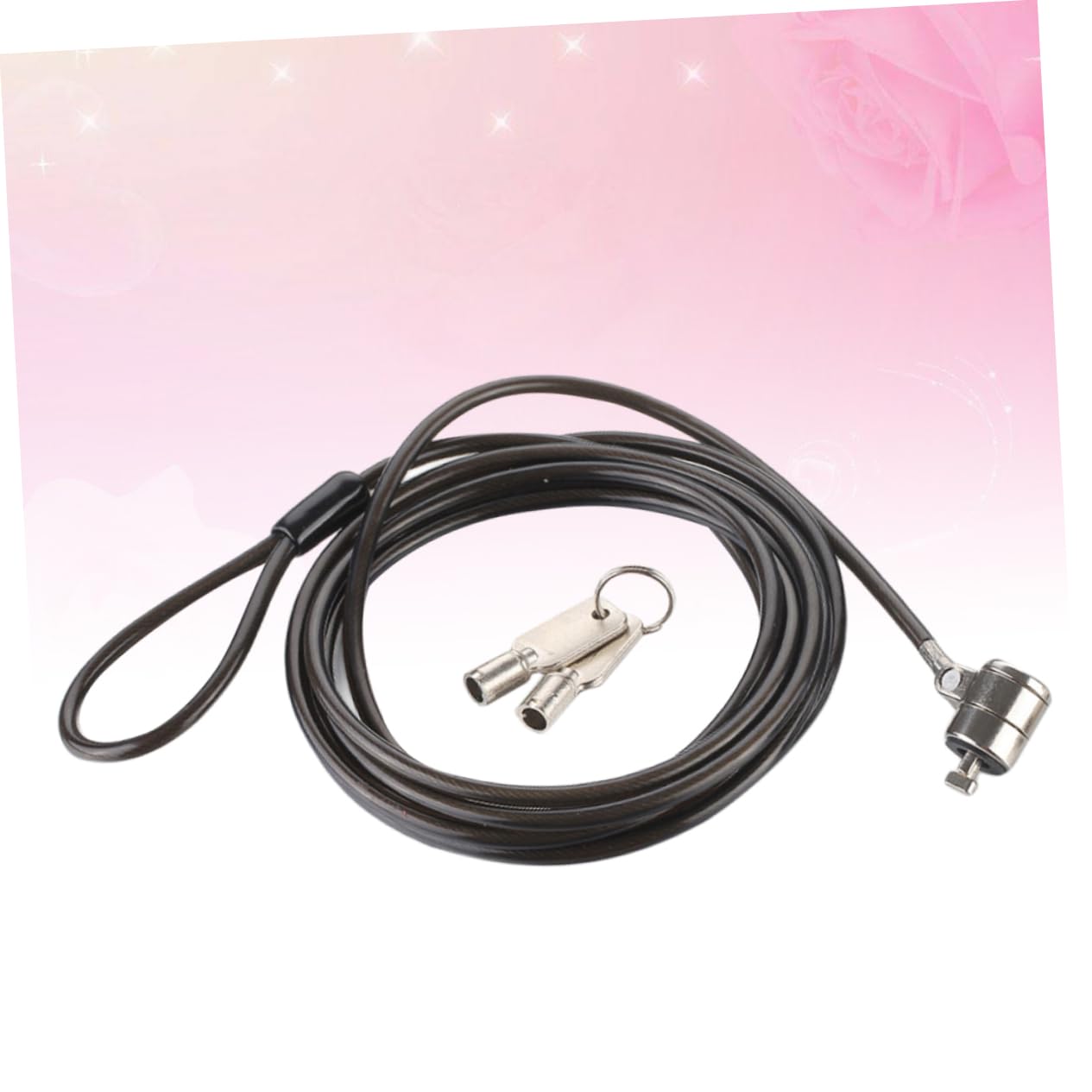 Mipcase Notebook Lock Portable Lock Security Cable Zinc/Dorm/Office Marked Codes for Key