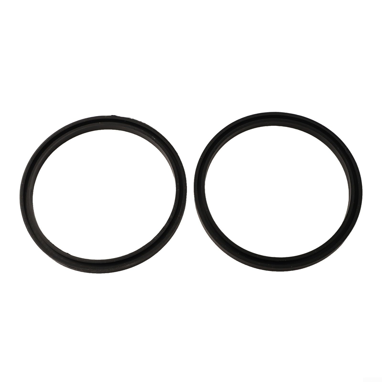 ZiStarlilife 2-Pack Rubber Support Ring Gasket for Glass Tubes 12cm or Quartz Tubes 9cm Compatible with Pyramid Outdoor Patio Heater, Black for Garden(12cm)
