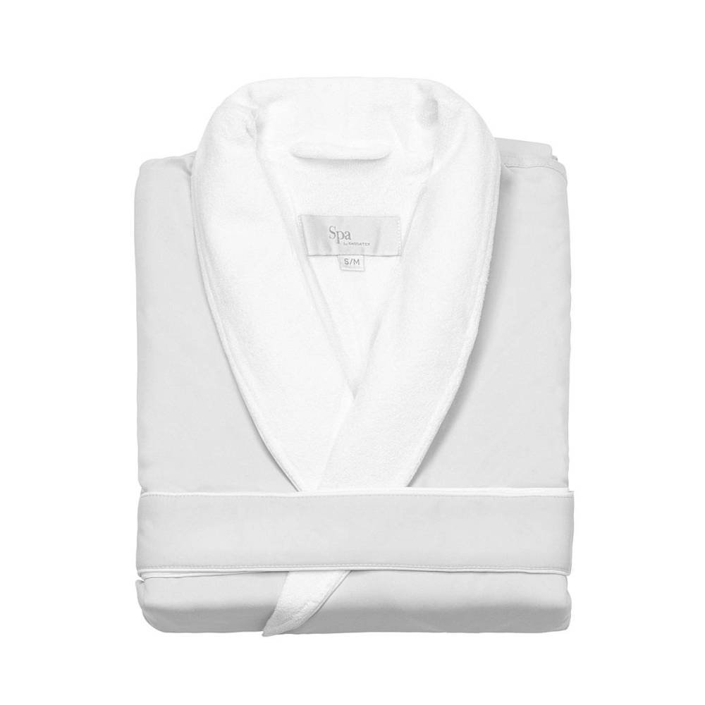 TurkishTowels Mens and Womens Silk-Soft Luxury Spa Robe