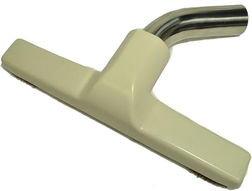 Repuesto genérico para cepillo de suelo Eureka con codo giratorio curvado de metal y cerdas de crin de caballo