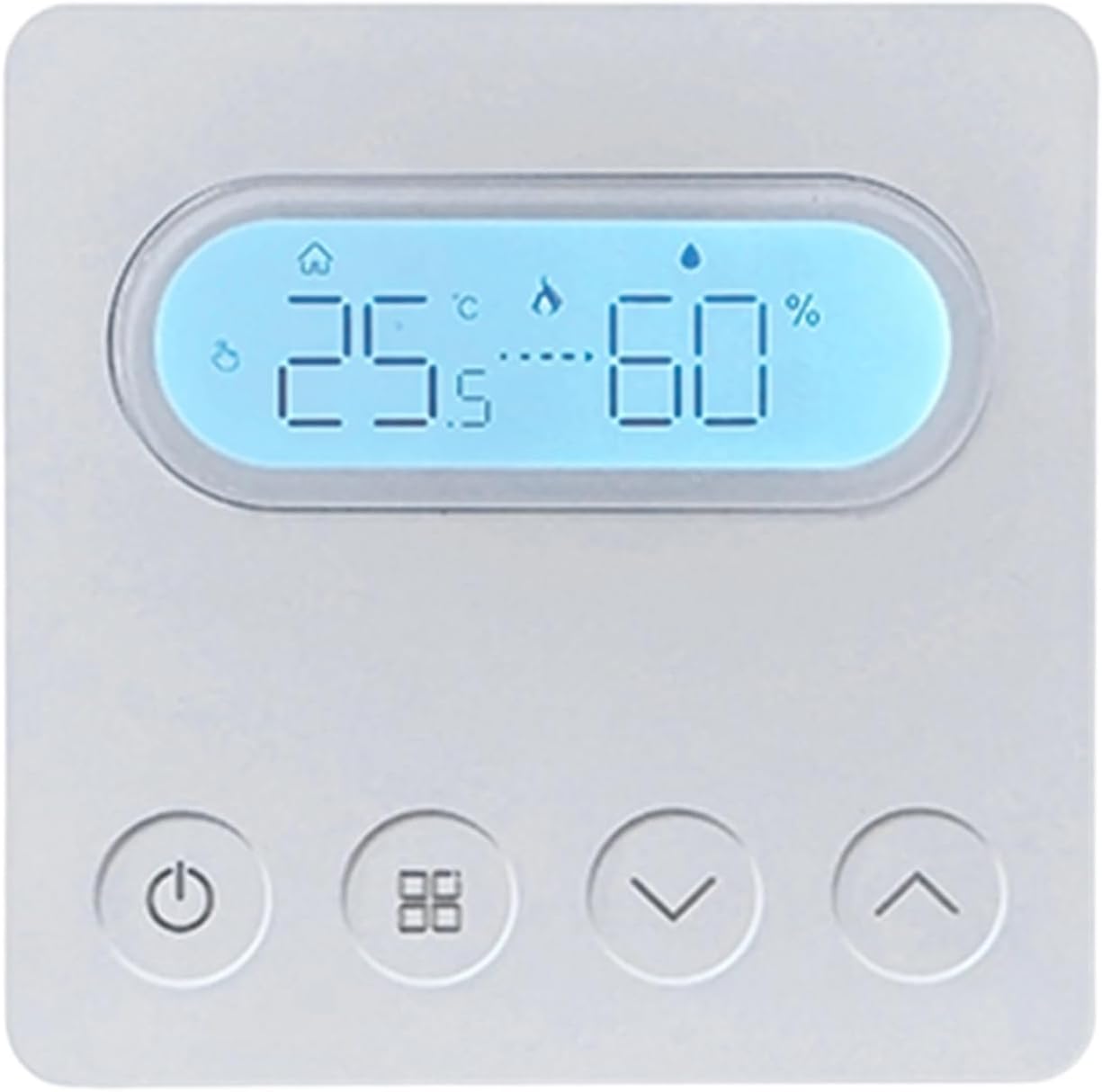 WALFRONT House Thermostat Intelligent Wall Thermostat for ZIGBEE Voice Control 7 Day Heating Plan Smart Room Heater for Water Floor Heating System