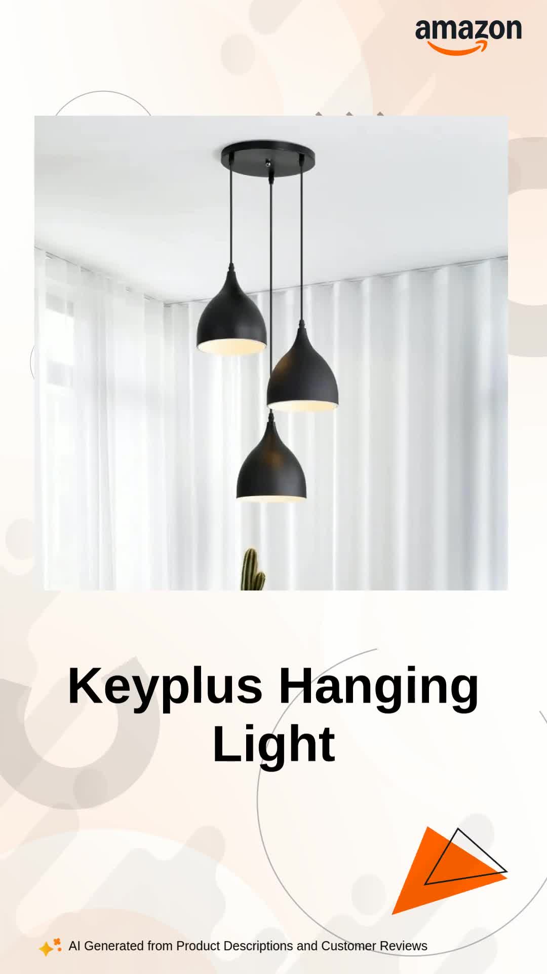 Keyplus Watch Keyplus Hanging Light on Amazon Live