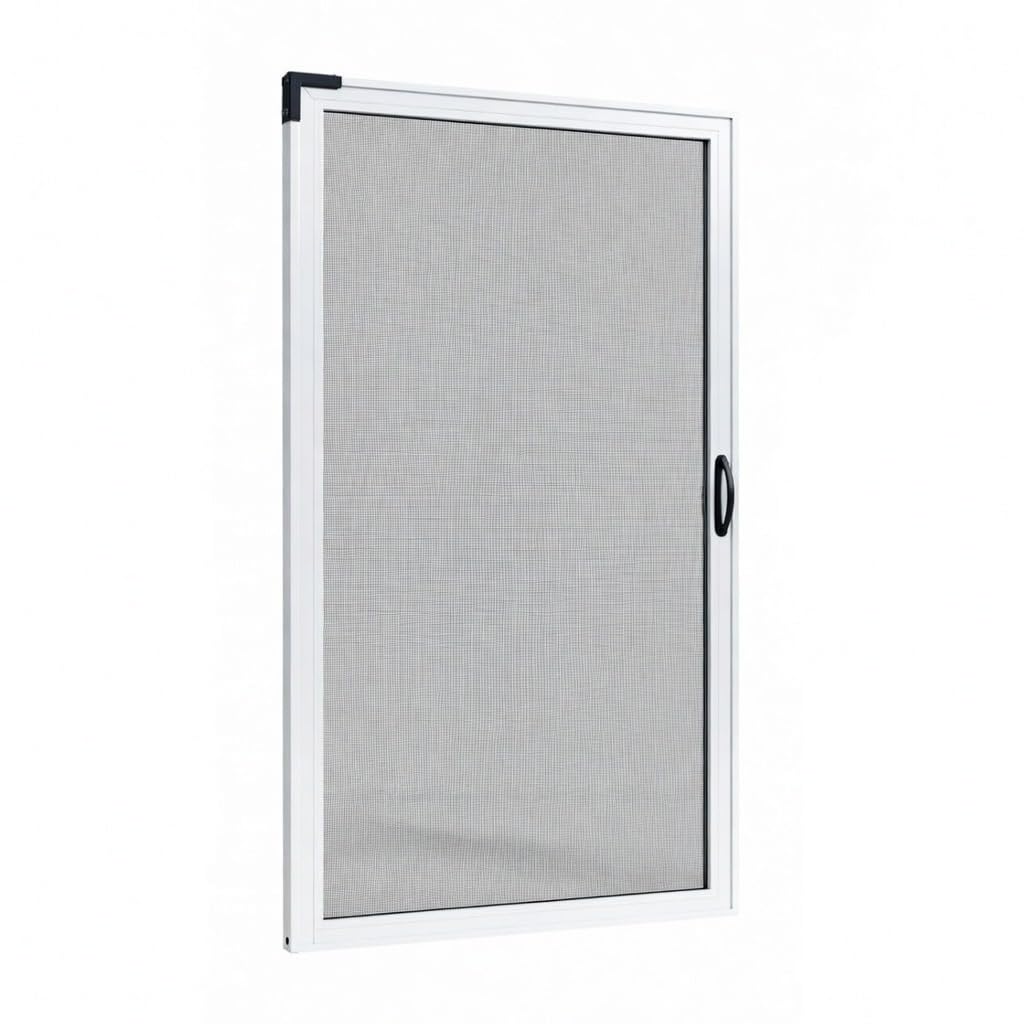 Zanzariera Porta Finestra A rullo Scorrevole in Alluminio Riducibile | 178 x250 Bianco| Montaggio Facile