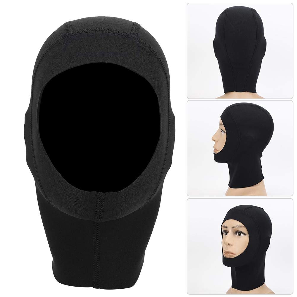 Capot de Plongée 1 mm Unisexe Capuche de Plongée Chapeau de Plongée Ecran Solaire Capuchon de Plongée