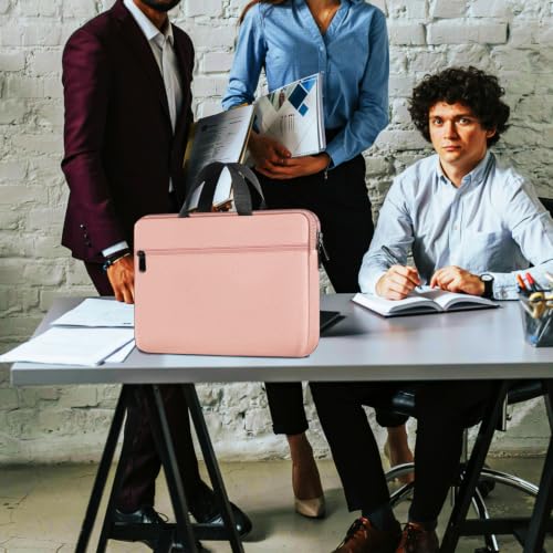 Image of Laptop Sleeve 15.6 Inch, Handbag Protective Computer Case with Front Pocket