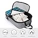 Ocean Stripe Pattern Shoe Bags for Travel Water-Resistant Shoes Pouch with Handle Fashion Shoe Organizer with Zipper Closure Portable Sneaker Carrier for Men & Women Daily Use