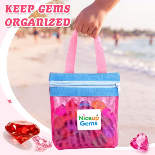 Niceup 24pcs Kids Diamonds Gems for Treasure Hunts & Diving Pool Toys by Niceup - Used condition - Image 7