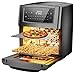 Price comparison product image Air Fryer Oven 12L, Mini Oven 18-in-1 Tabletop Convection Oven with 10 Accessories for Chip Fryer, Toaster Oven, Baking, Rotisserie and Dehydrator, Low Fat and Calories, 1500W