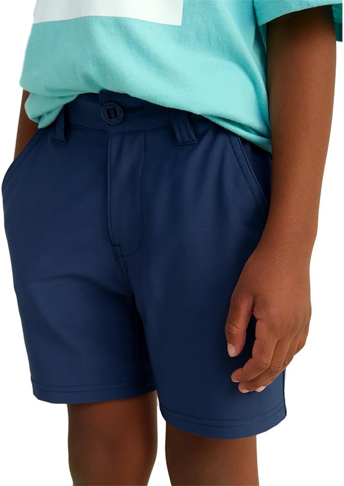HUK Boys' Pursuit 6" Short, Quick-Dry Fishing Shorts for Kids