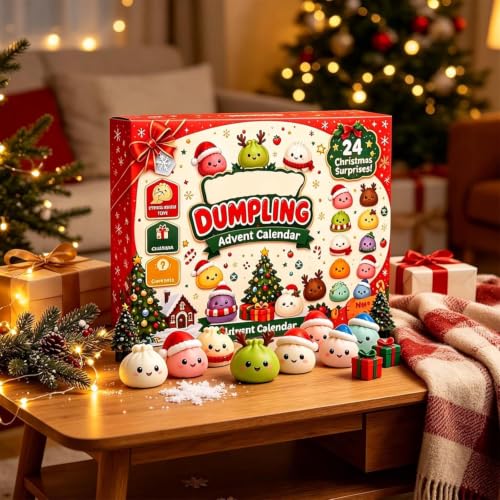 Christmas Advent Calendar 2026 with 24 Mini Surprises Squishies for Adults - image 4