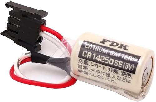 Miniatura 2 de 1000mAh CR14250SE 3V 1/2AA para FDK PLC batería 1747-BA fuente de alimentación de respaldo, 0.551 in* 0.984 in