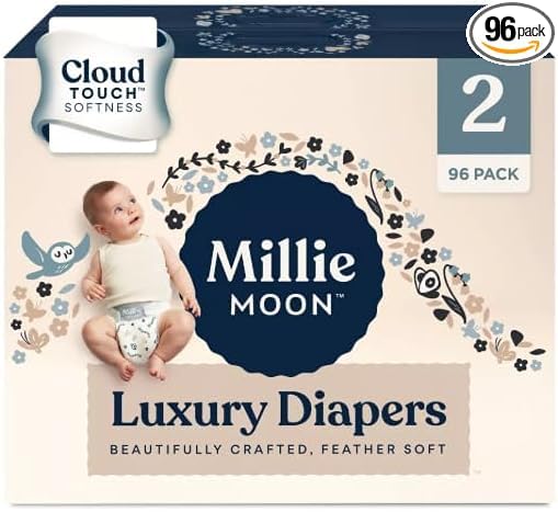 Image of Generic Millie Moon Luxury Diapers - Size 2-96ct