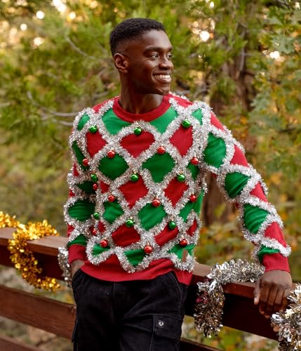 Tipsy Elves Ugly Christmas Sweaters For Men - Colorful And Funny Men'S Christmas Sweaters - Hilarious Holiday Pullovers 3 Tipsy Elves Ugly Christmas Sweaters For Men - Colorful And Funny Men'S Christmas Sweaters - Hilarious Holiday Pullovers - Image 4
