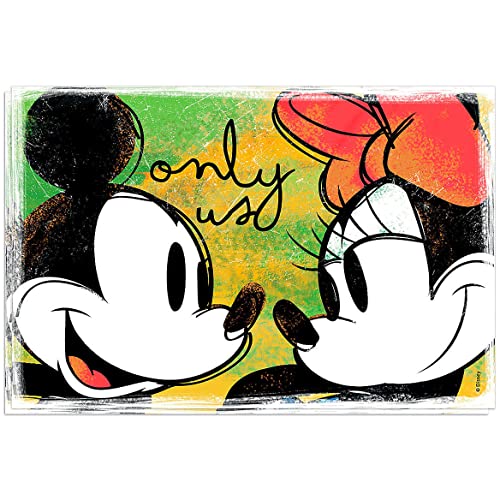 Egan Ensemble 2 Sets de Table Verts Mickey et Minnie