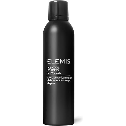 ELEMIS Ice Cool Foaming Shave Gel for Men, 6.7 Fl Oz