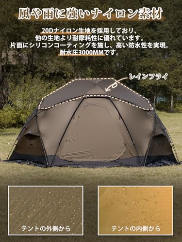 Amazon.co.jp: TOMOUNT: ナイロンテント