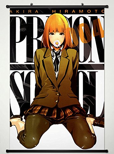 Prison School Wall Scroll Poster Fabric Painting for Anime Hana Midorikawa L
